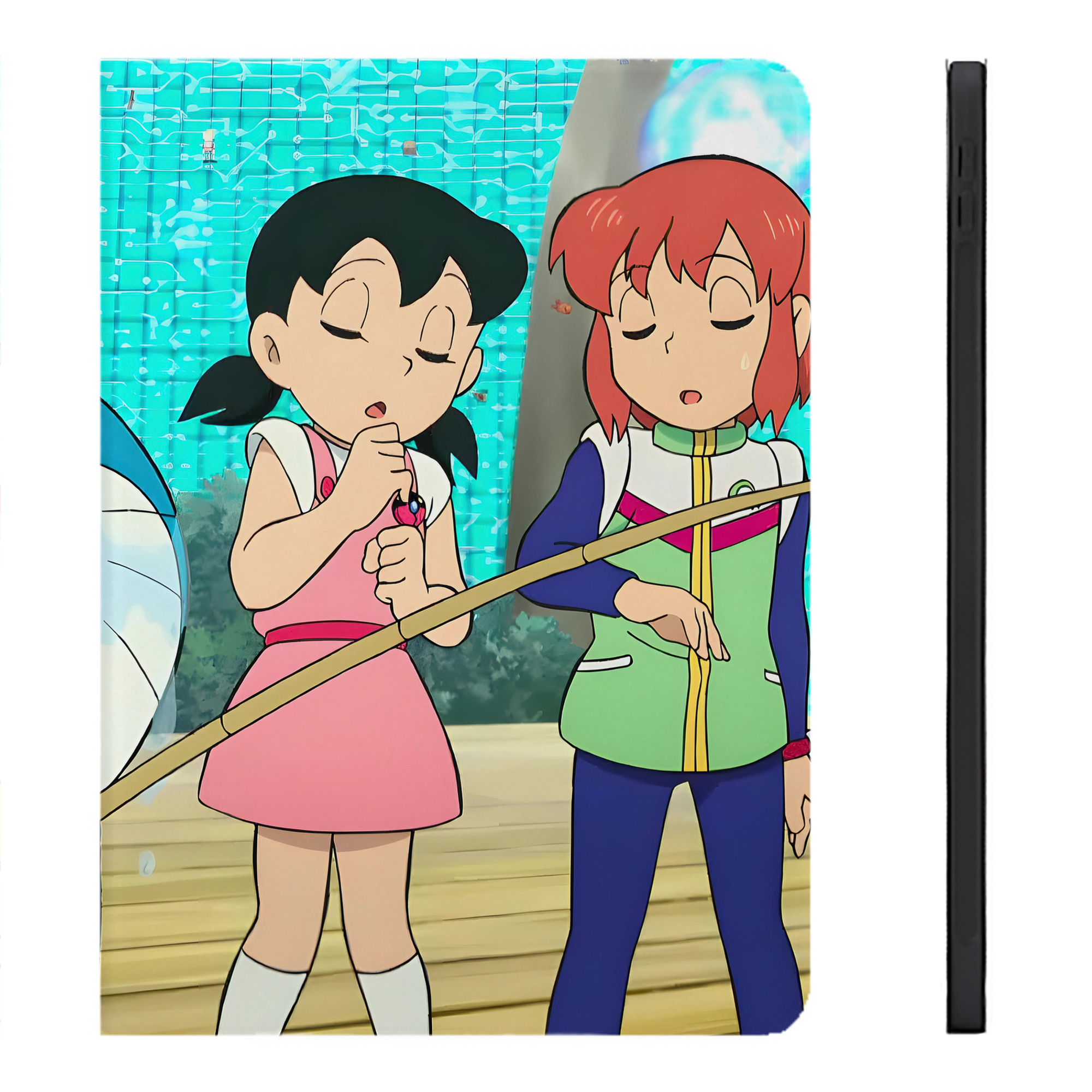 （画像用） ドラえもん Doraemon IPadケース ペンホルダー付き ブックスタイルデザイン